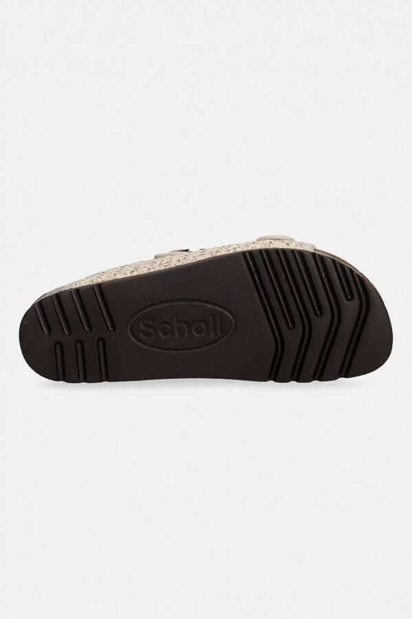 Scholl Beige Footwear Noelle Raflea Slippers Beige F32367 - Foto 5