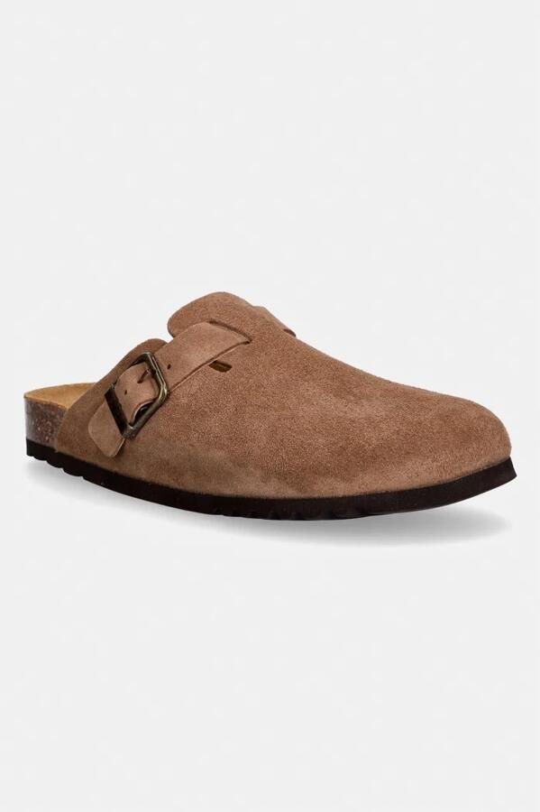 Scholl Taupe Suede Clogs Olivier - Foto 2