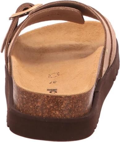 Scholl JOYCE Sue DARK BEIGE Dames Slippers Donkerbeige - Foto 3