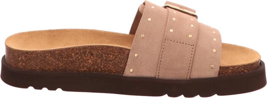 Scholl JOYCE Sue DARK BEIGE Dames Slippers Donkerbeige - Foto 7