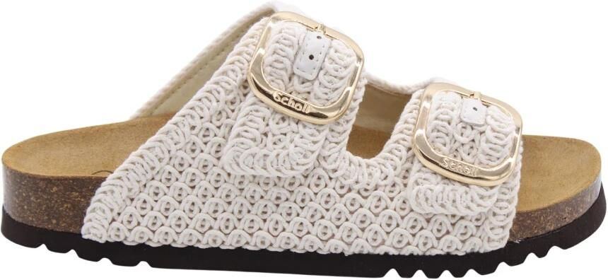 Scholl Slipper Tricot Offwhite Noelle - Foto 2