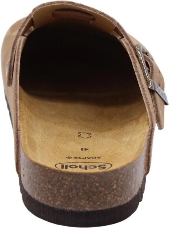 Scholl Taupe Suede Clogs Olivier - Foto 3