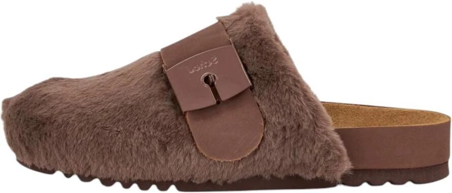Scholl ALASKA 3.0 Synthetic fur GR Womens Brown FALSO Clogs Brown - Foto 2