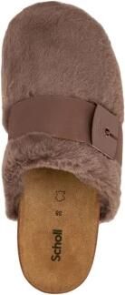 Scholl ALASKA 3.0 Synthetic fur GR Womens Brown FALSO Clogs Brown - Foto 7