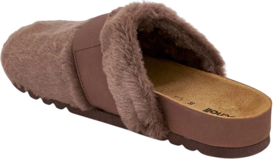 Scholl ALASKA 3.0 Synthetic fur GR Womens Brown FALSO Clogs Brown - Foto 5