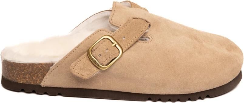 Scholl Suede Clog