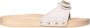 Scholl Pescura Flat Lea-W bianco- slipper- klompen - Thumbnail 2