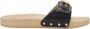 Scholl Pescura Flat Lea W Black- slipper- klompen - Thumbnail 2