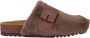 Scholl ALASKA 3.0 Synthetic fur GR Womens Brown FALSO Clogs Brown - Thumbnail 2