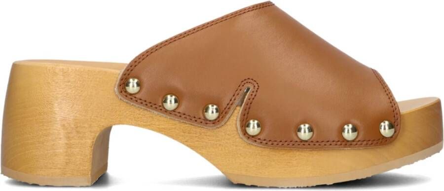 SCHOLL Muiltjes Dames Pescura Jane Maat: 41 Materiaal: Leer Kleur: Cognac