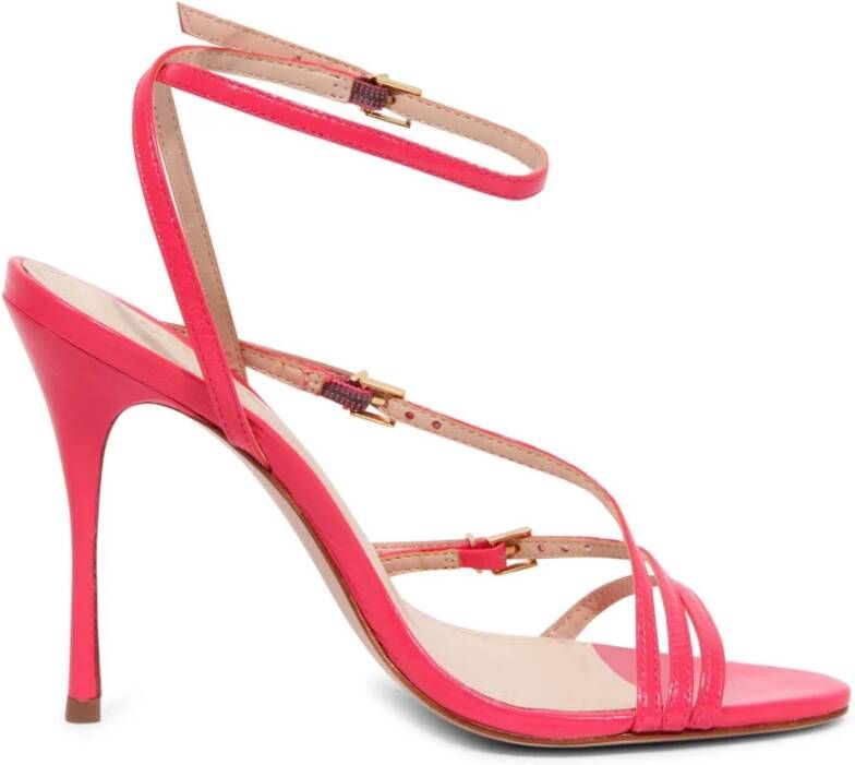 Schutz Deluxe Vibrant Pink Sandal
