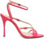 Schutz Deluxe Vibrant Pink Sandal - Thumbnail 1
