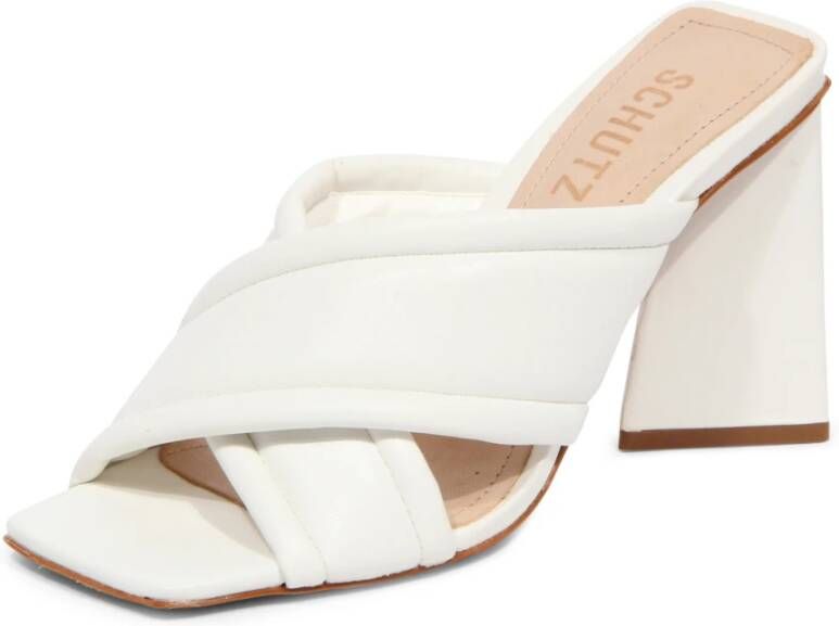 Schutz witte sandalen