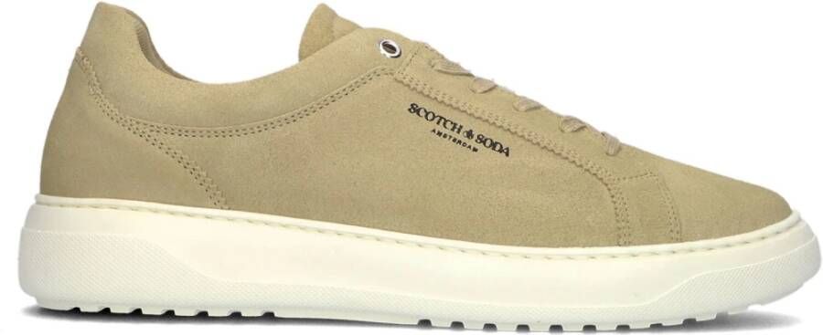 Scotch & Soda Duran Lage sneakers Heren Beige - Foto 3