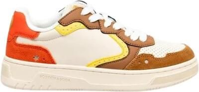 Scotch & Soda Cowhide Low Top Sneakers