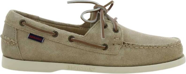 Sebago Beige Herenschoenen 7111Ptw Z24B Beige Heren