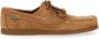 Sebago Beige Loafers met Patch Logo - Thumbnail 1