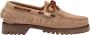 Sebago Beige Suède Franje Dames Loafer - Thumbnail 1
