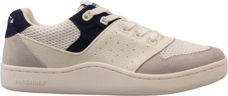 Sebago Blauwe Casual Sneakers met Rubberen Zool