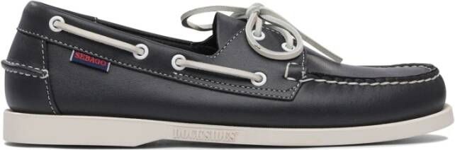 Sebago Blauwe Loafer Schoenen voor Mannen