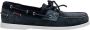 Sebago Blauwe Platte Schoenen Jib Shadow - Thumbnail 1