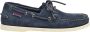 Sebago Blauwe Suède Mocassin Blue Heren - Thumbnail 1