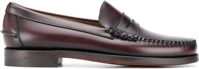 Sebago Bruin Bourgondisch Classic Dan Schoenen Brown Heren