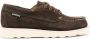 Sebago Donkerbruine Suède Veterschoenen Brown Heren - Thumbnail 6