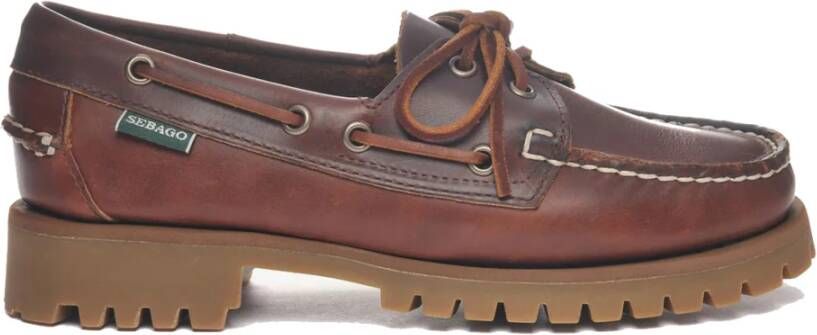 Sebago Bruin Waxy Leren Ranger Laarzen