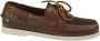 Sebago Bruine gewaxte bootschoenen - Thumbnail 1