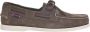 Sebago Bruine Leren Platte Schoenen - Thumbnail 1