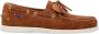 Sebago Bruine leren vrijetijdsschoenen - Thumbnail 1