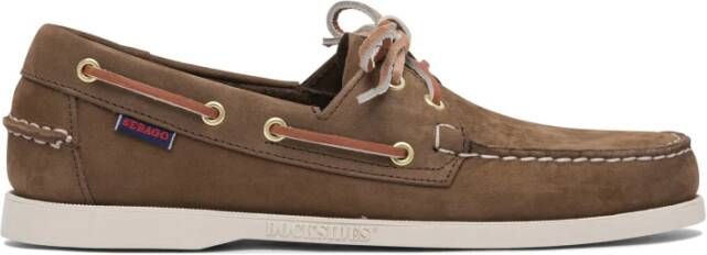 Sebago Bruine Loafer Schoenen Klassiek Ontwerp