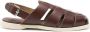 Sebago Bruine Slingback Sandalen met Kooi Ontwerp - Thumbnail 1