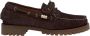 Sebago Bruine Suède Franje Loafer Vrouwen - Thumbnail 1