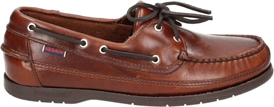 Sebago SCHOONER~~~~~~~~~~~~~~~~~~~~~~ Vrije tijdsschoenen Instappers Bruin
