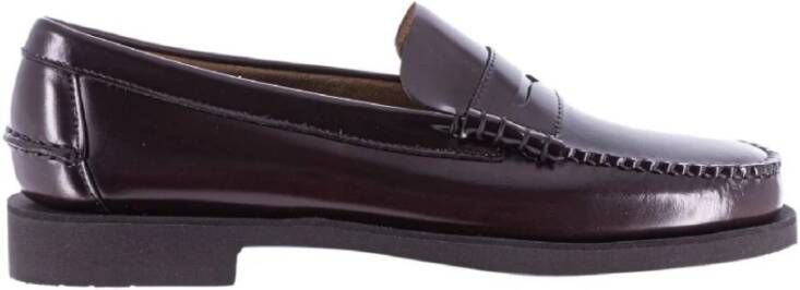 Sebago Klassieke heren mocassin antislip rubberen zool Black Heren - Foto 1