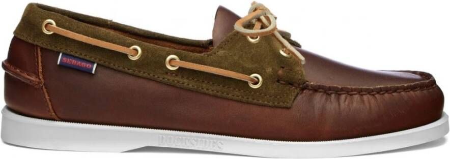 Sebago Docksides Portland Brown Heren