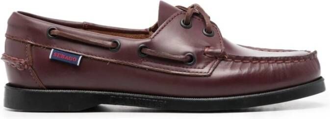 Sebago Docksides Portland soft-moc schoenen Brown Dames