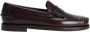 Sebago Klassieke Bordeaux Slip-On Leren Schoenen - Thumbnail 1