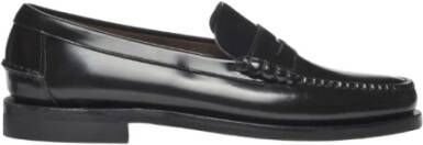 Sebago Klassieke Dan Leren Loafer Donkergrijs