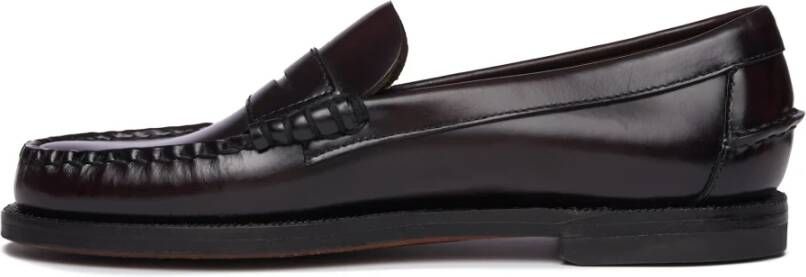 Sebago Klassieke Mocassins voor Vrouwen van Leer Brown Dames