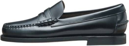 Sebago Klassieke leren instapper Italiaans gemaakt Black Dames - Foto 6