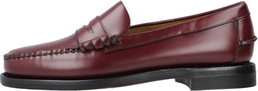 Sebago Klassieke Penny Loafers van Geborsteld Suède