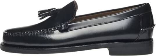Sebago Klassieke Zwarte Loafer Black Heren