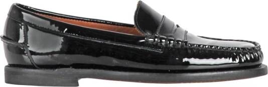Sebago Lakschoenen van lakleer met ronde neus
