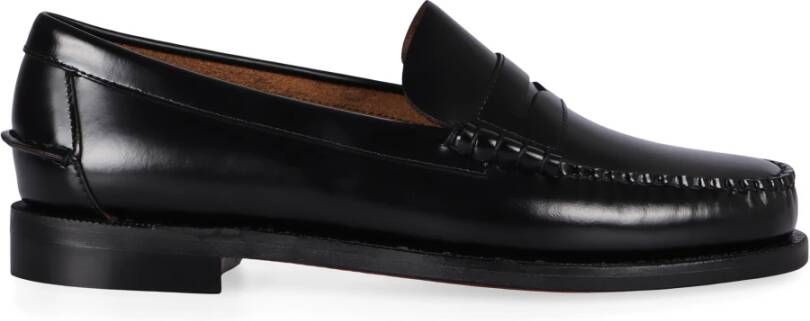 Sebago Leren Loafers met Ronde Neus
