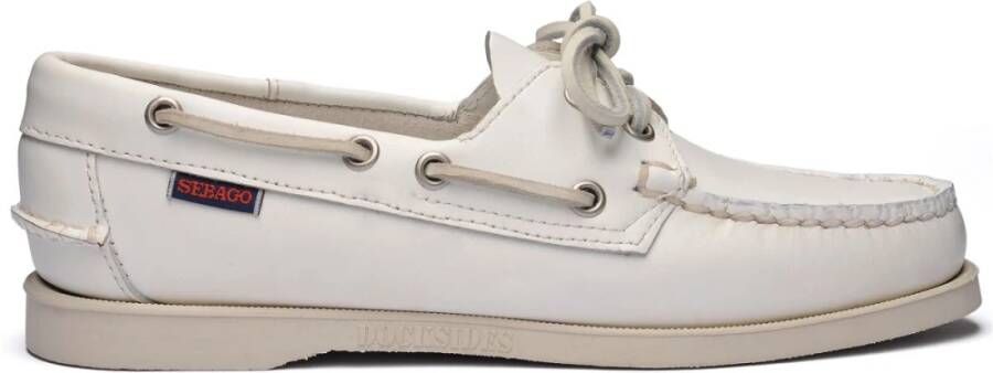 Sebago Lichte witte schoenen White Dames
