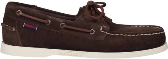 Sebago Nautische Mocassin Loafers in Suède Leer
