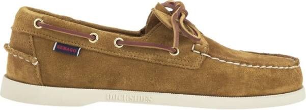 Sebago Nautische Schoenen met Rubberen Zool